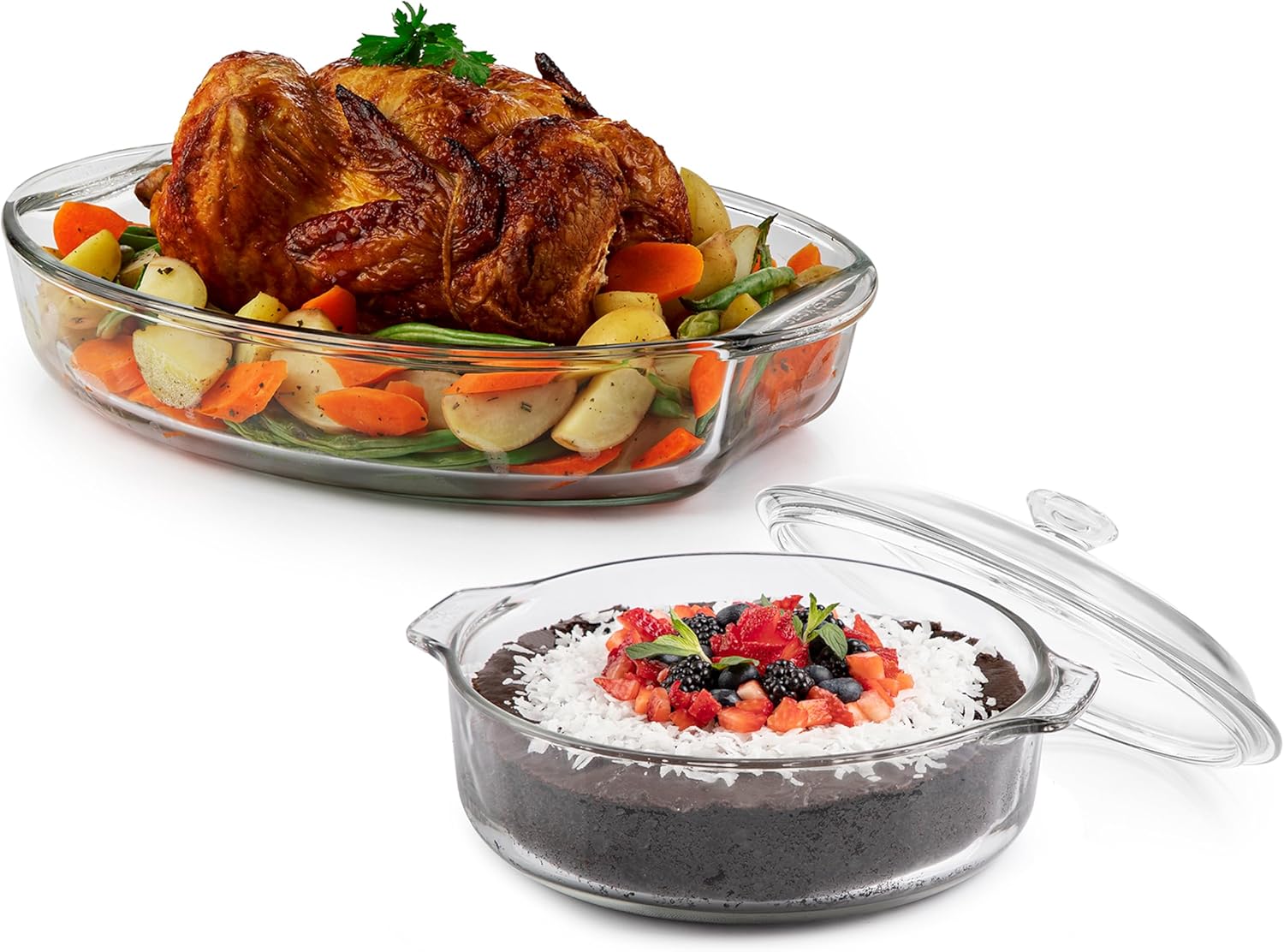 Libbey Baker's Basics Casserole Dish Set for Versatile Cooking