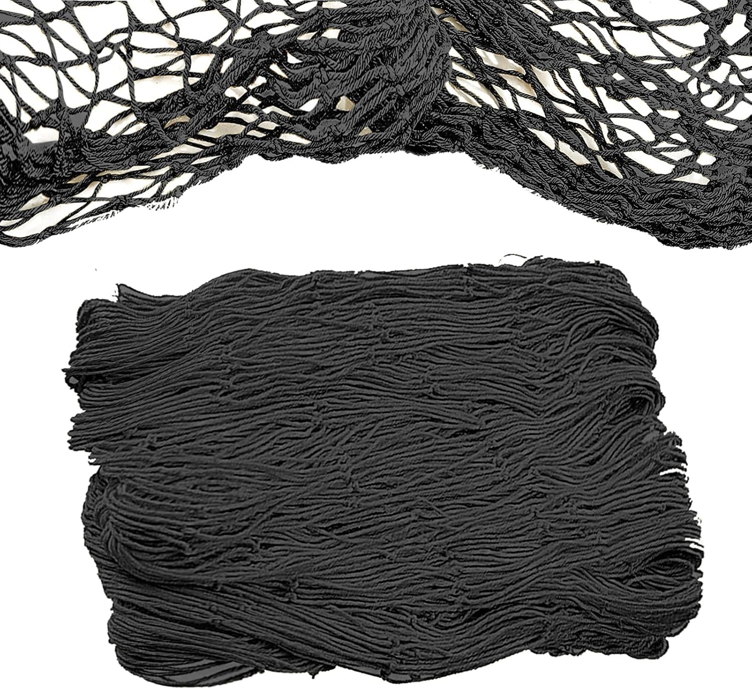 Rosoz Natural Fish Net: Nautical Party Decor 80x40 Inch