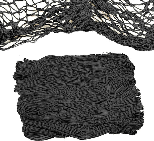 Rosoz Natural Fish Net: Nautical Party Decor 80x40 Inch