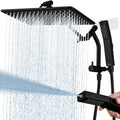 All Metal 14 in Rain Shower Head with Handheld - Powerful Shower