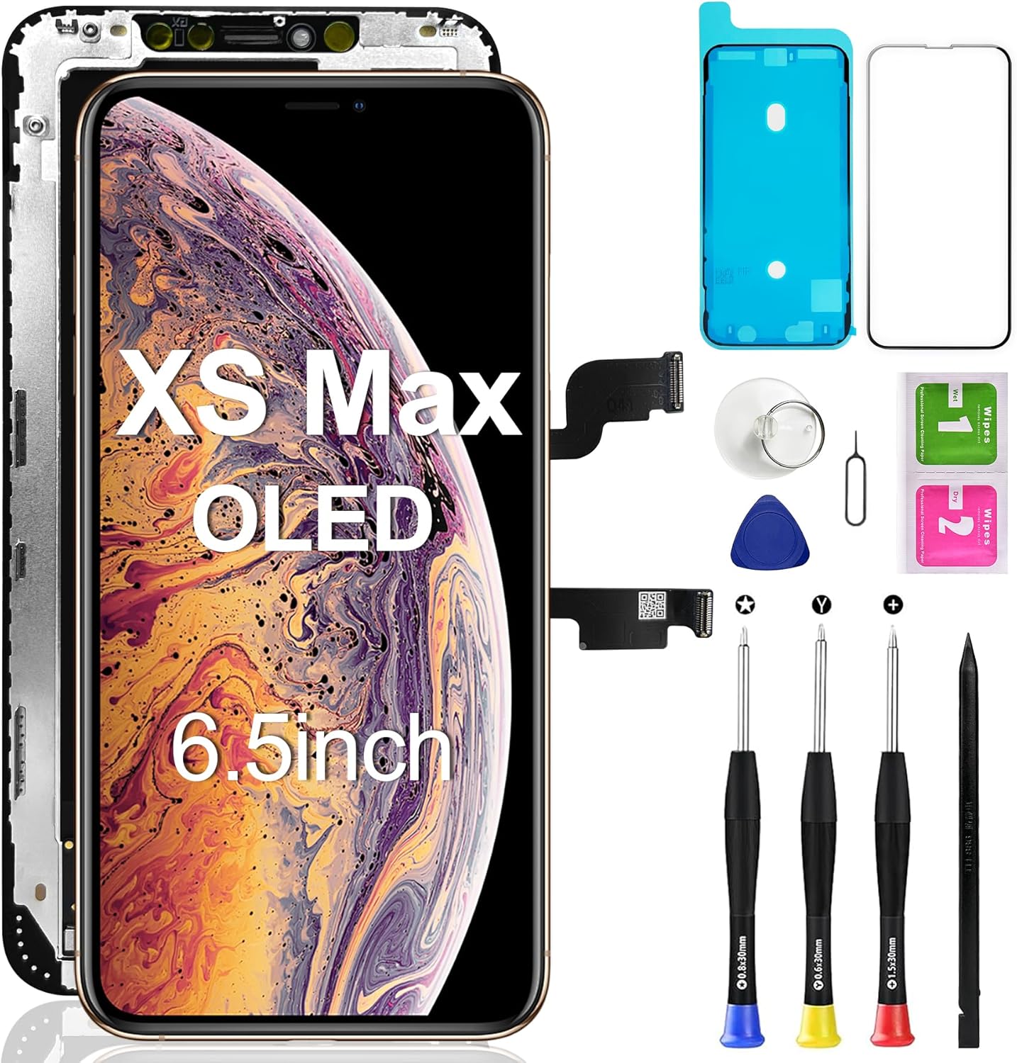 iPhone Xs Max OLED Screen Replacement for 6.5 inch Display