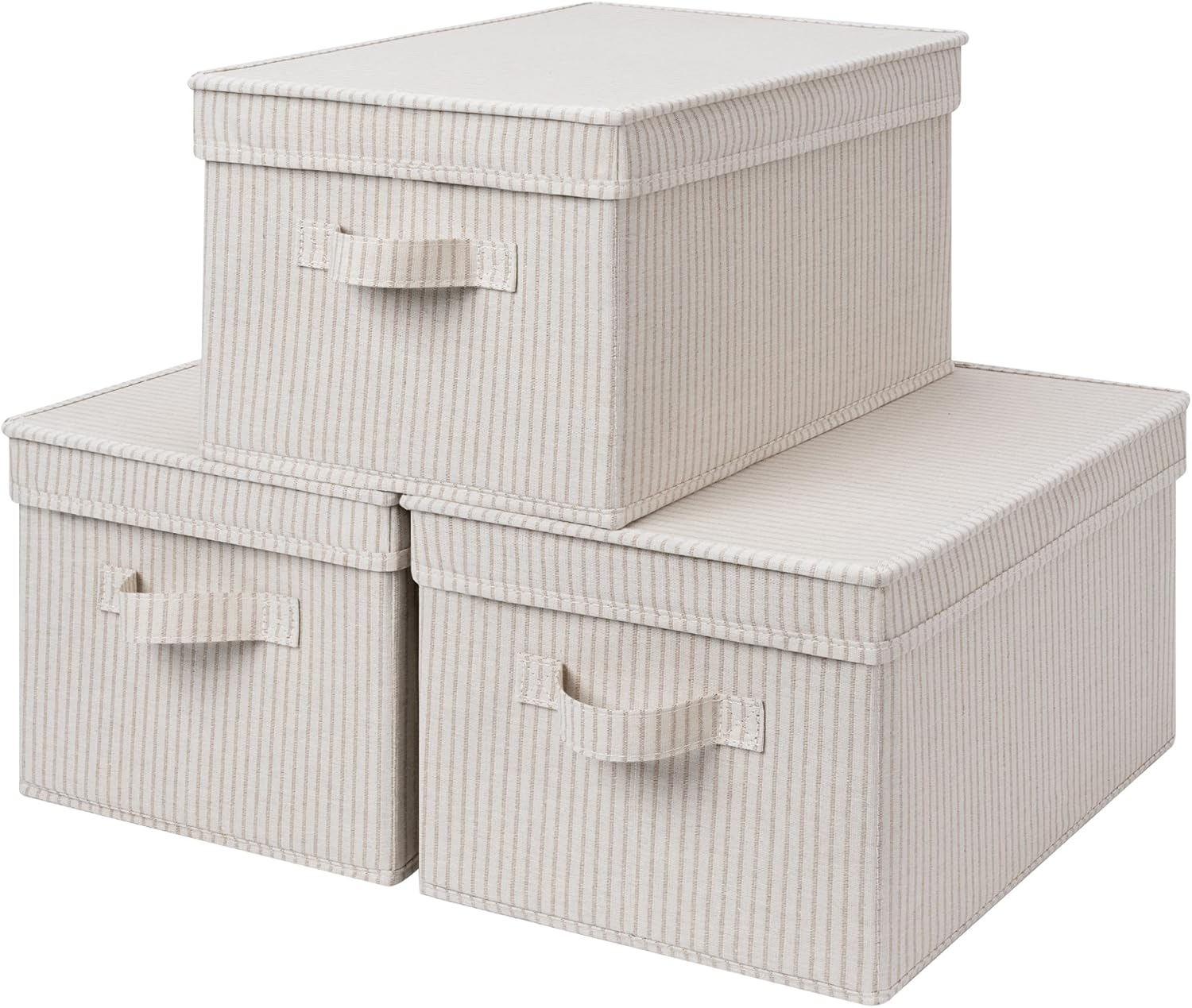 StorageWorks Large Storage Bins with Lids for Organizing