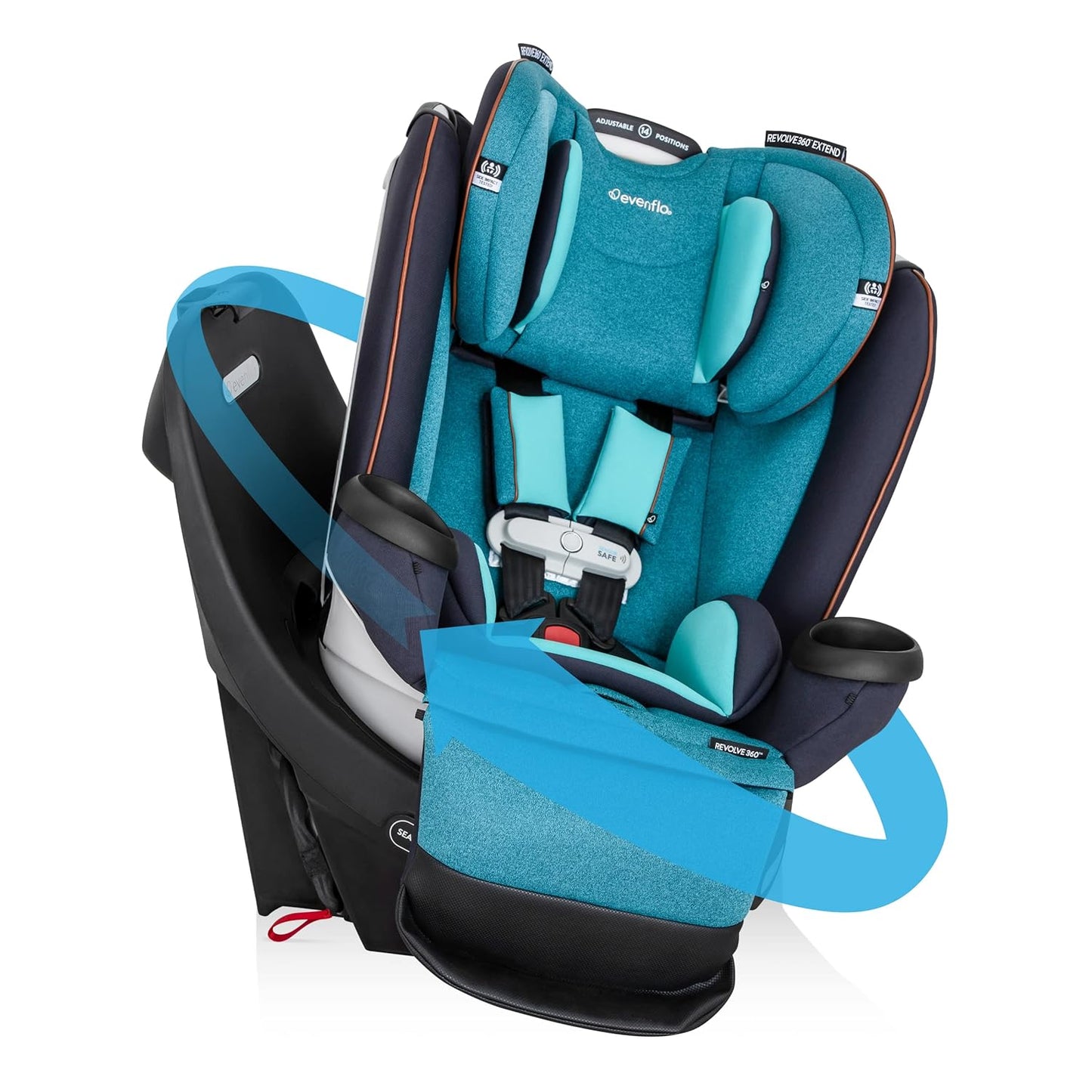 Evenflo Gold Revolve360 Extend All-in-One Car Seat Review