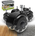 Slipstick Monster 3 Dual Rollerblade Chair Wheels - Smooth & Safe Rolling!