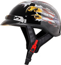Cartman Cruiser Half Face Helmet Patriotic Eagle - DOT Certified