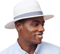 Pineapple&Star Sun Straw Fedora UPF50+ - Packable Travel Hat