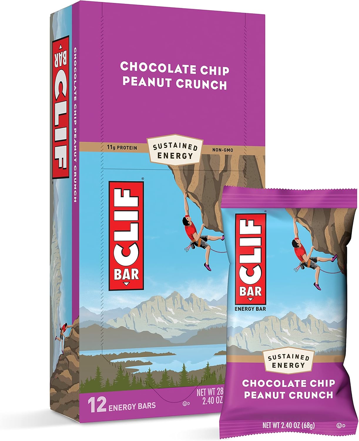 Energy Boost: Clif Bars - Chocolate Chip Peanut Crunch