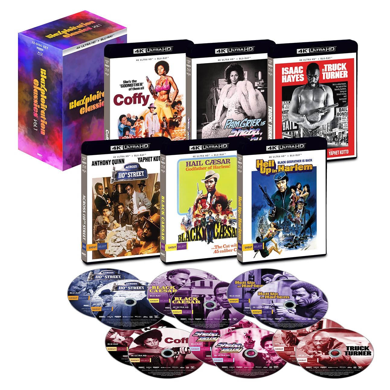 Blaxploitation Classics: Volume One - 4K Ultra HD Collection