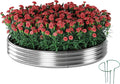 Galvanized Metal Planter Raised Garden Bed Kit - Dual-Purpose Fire