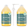 Pure Castile Soap Liquid Unscented - Mild, Concentrated Body & Home