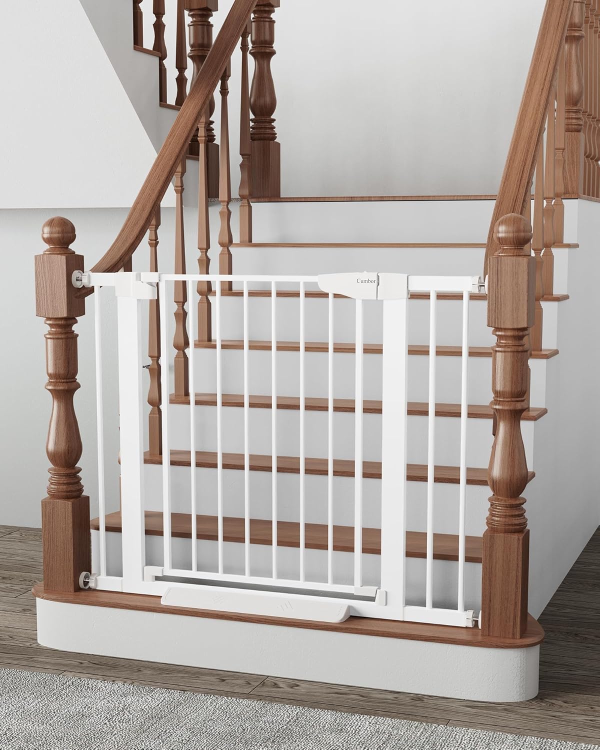 Cumbor Baby Gate for Stairs - Award-Winning Safety Solution