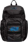 FOCO Carolina Panthers NFL Carrier Backpack - Roomy Travel Pack