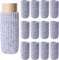 Furniture Leg Socks - 16 PCS Gray Elastic Chair Leg Floor Protectors