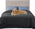 Bedsure Waterproof Blanket for Bed - Sherpa Reversible Protector