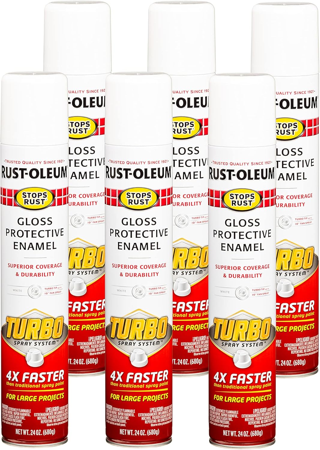 Rust-Oleum Stops Rust Turbo Spray System Paint for Large Jobs