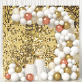 Light Gold Shimmer Wall Backdrop Sequin Panels - Reusable Photo