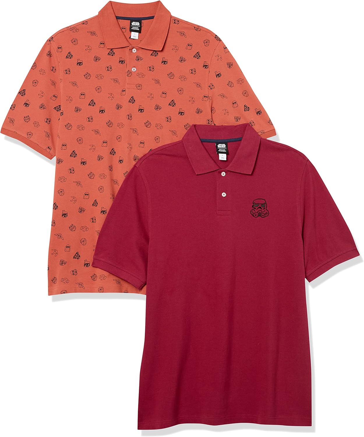 Marvel and Star Wars Men's Regular-Fit Cotton Pique Polo Shirt
