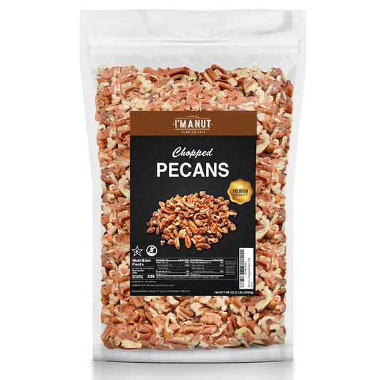Premium Raw Chopped Pecans for Snacking & Cooking Delight