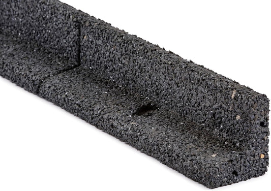 4 ft. Flexible Rubber Landscape Edging for Easy Installation