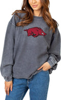 Chicka-d Women's Corded Crew Sweatshirt - Cozy Comfort