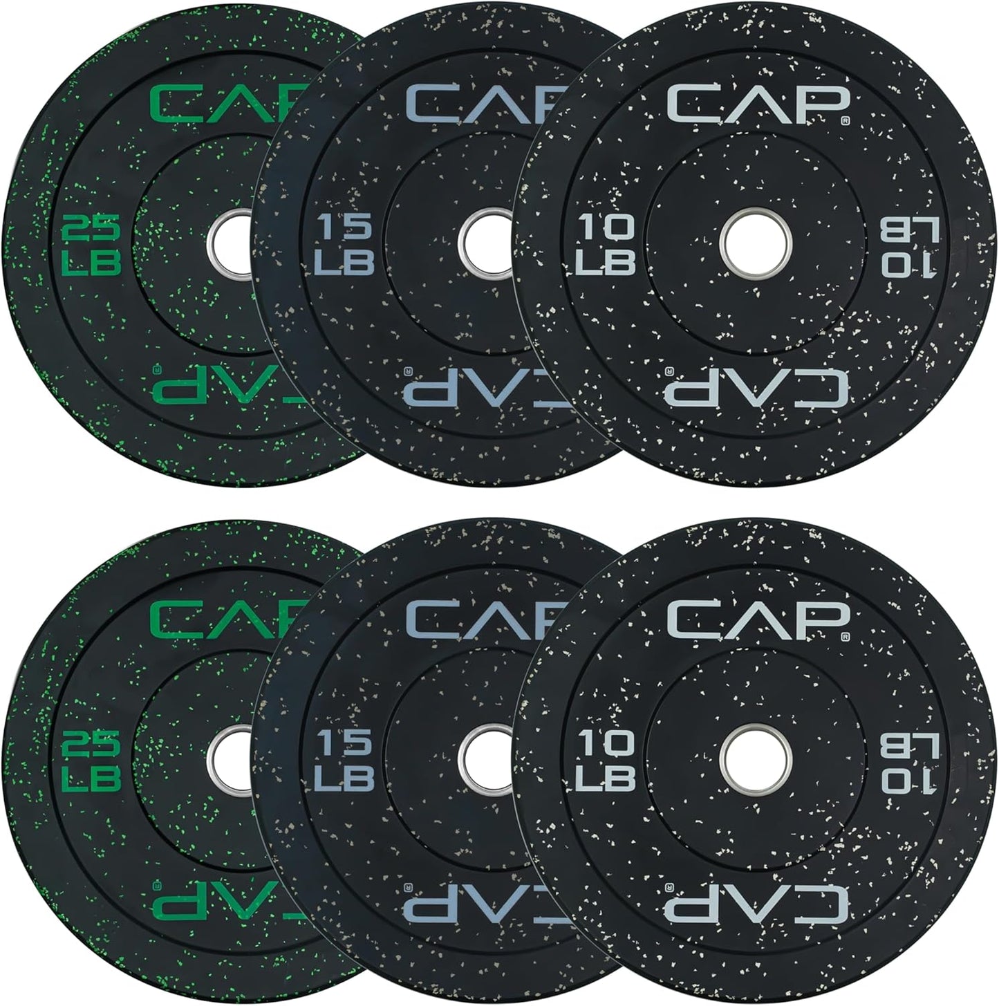 CAP Barbell 2-Inch Olympic Bumper Plate Weight Set Review