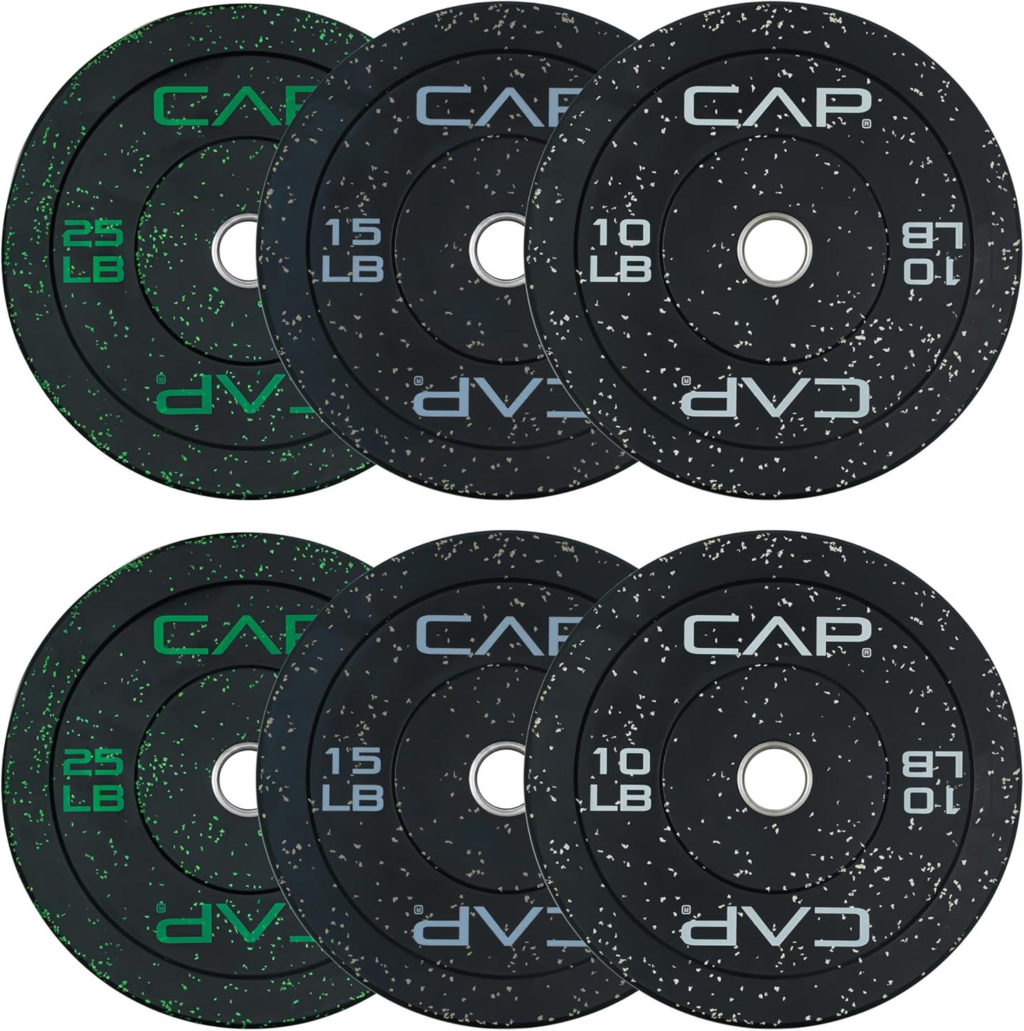 CAP Barbell 2-Inch Olympic Bumper Plate Weight Set Review
