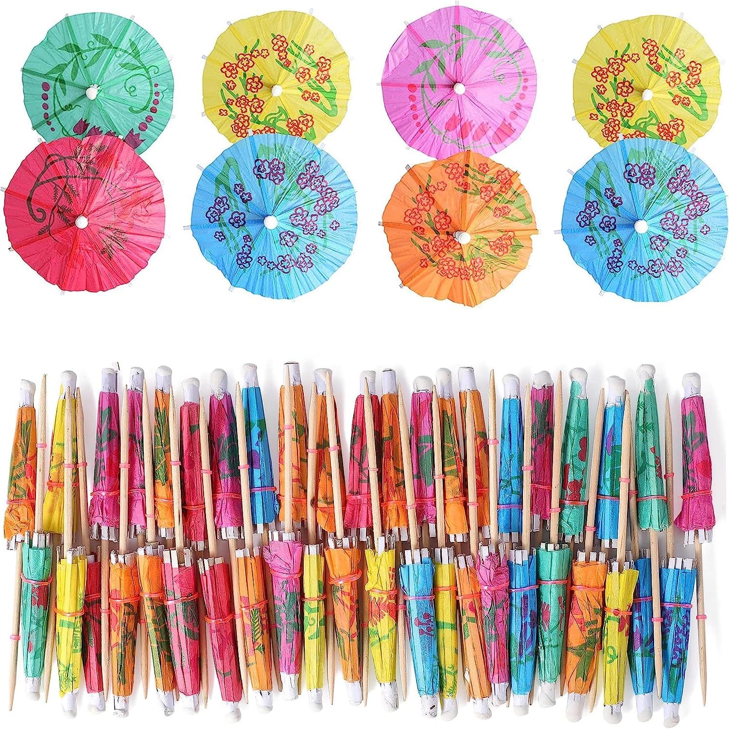 Tropical Party Toothpick Swizzlers