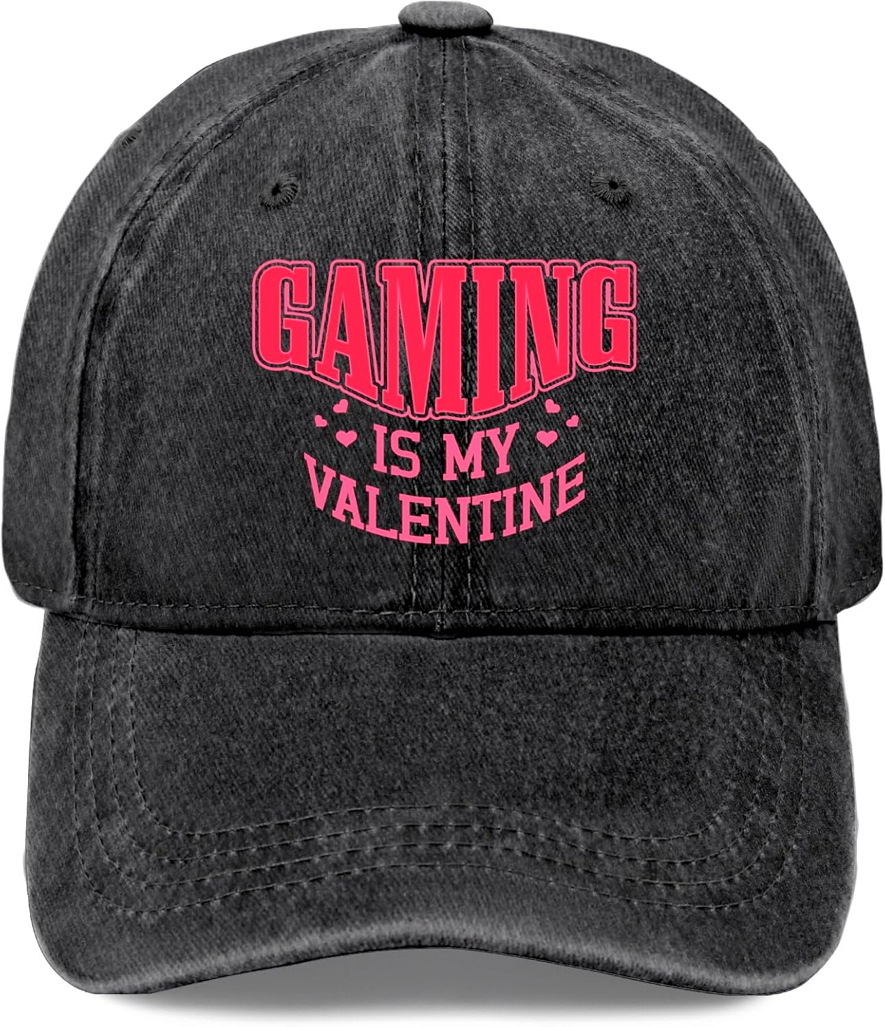 Vintage Funny Gaming Valentines Ball Cap