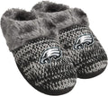 FOCO Womens NFL Team Logo Peak Slide Slippers - Cozy Official Fan