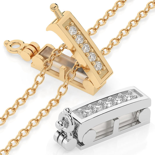 Necklace Shortener 2pc Large Set for Easy Layering and Adjusting