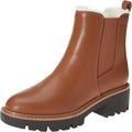 The Drop Women's Campbell Sherpa Chelsea Boot - Warm, Cushioned Ankle