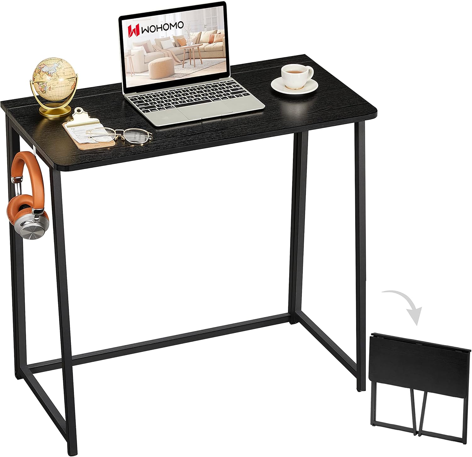 Compact Foldable Desk for Home Office