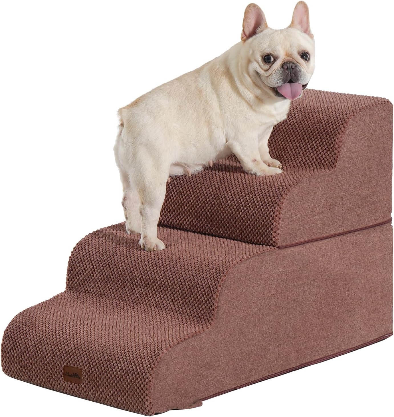 Made4Pets Dog Stairs Ramp for Bed - Comfortable Pet Steps