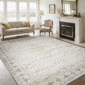 Durable 8x10 Washable Area Rugs for Modern Living Room and Bedroom