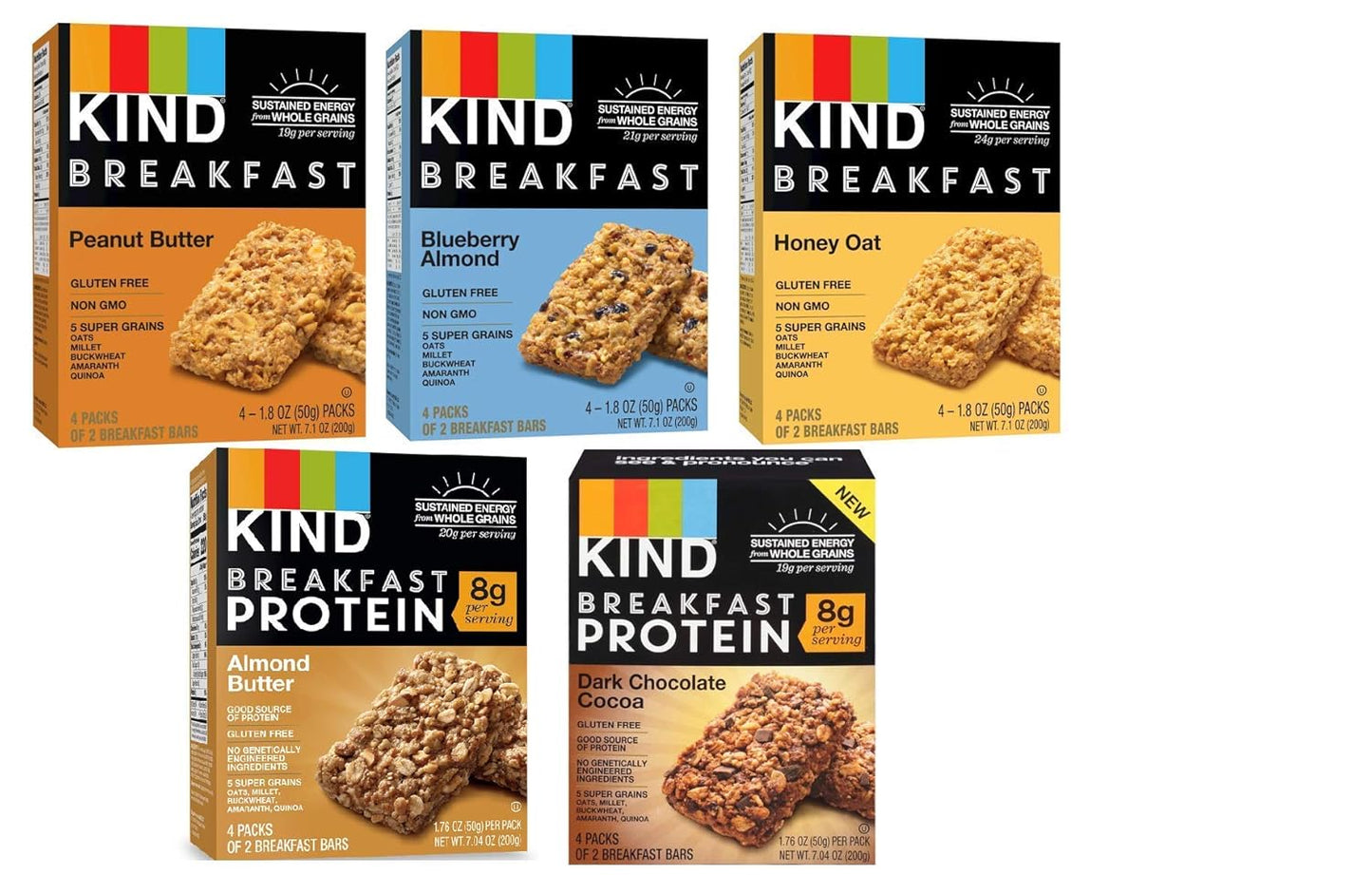 KIND Breakfast Bars Variety Packs for a Healthy Start