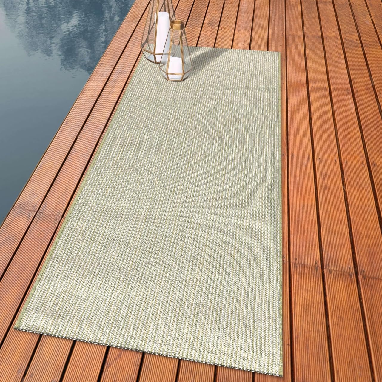 Keen Home Design Terrace Outdoor Runner Rug - Versatile 2x10 Rug