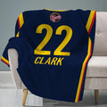Sleep Squad Indiana Fever Caitlin Clark 60 x 80 Plush Blanket