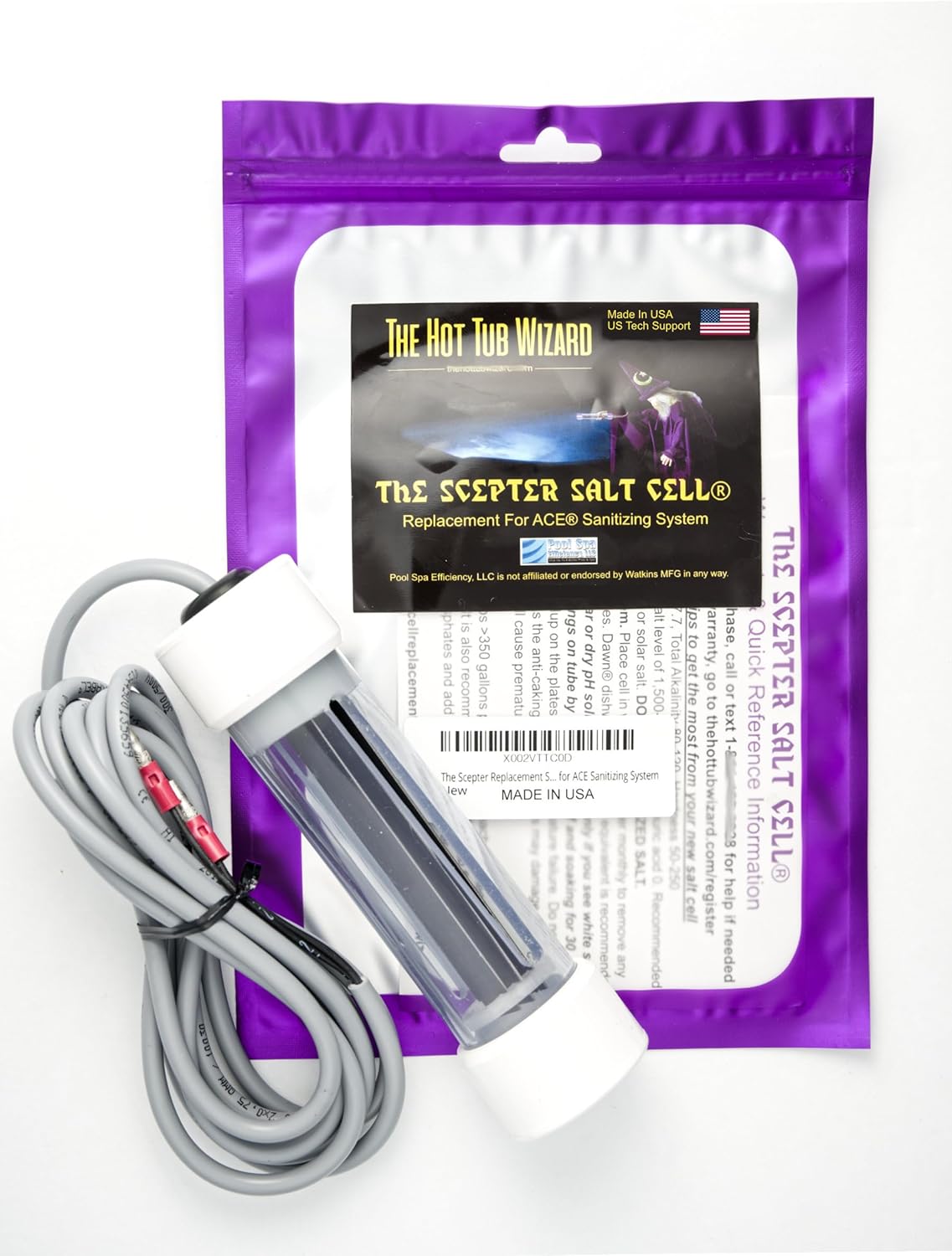 Scepter Salt Cell Replacement for ACE System - Easy Install