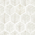 Modern Peel and Stick Wallpaper 17.3 in x 393 in - Removable Beige