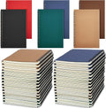 Lined Spiral Notebook A5 36-Pack - Durable A5 Notebooks for School