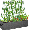 Cucumber Trellis with 46 Gallon Grows Bag 50 x 54 in A-Frame