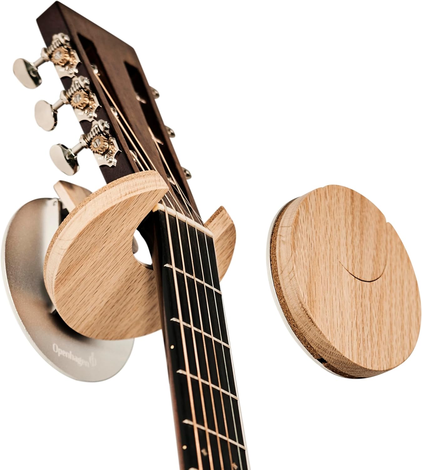 Danish Design Oak Guitar Hanger - Space Saving