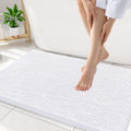 Smiry Luxury Chenille Bathroom Rugs for Soft Comfort and Style