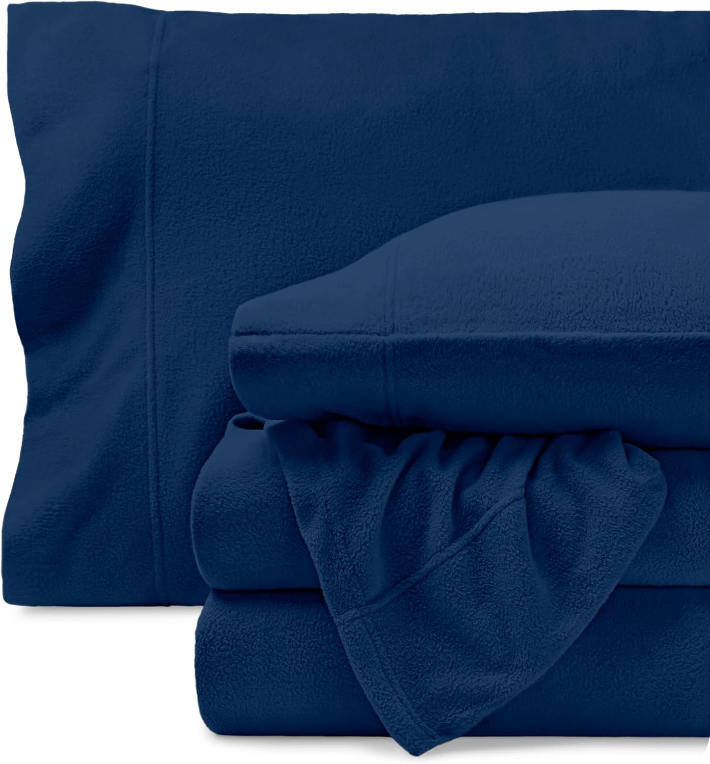 Bare Home Super Soft Fleece Sheet Set for Cozy Sleep Experience