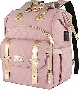 FALANKO Laptop Backpack for Women with USB Charging Port
