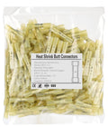 250PCS Yellow Heat Shrink Butt Connectors AWG12-10 - Waterproof Value