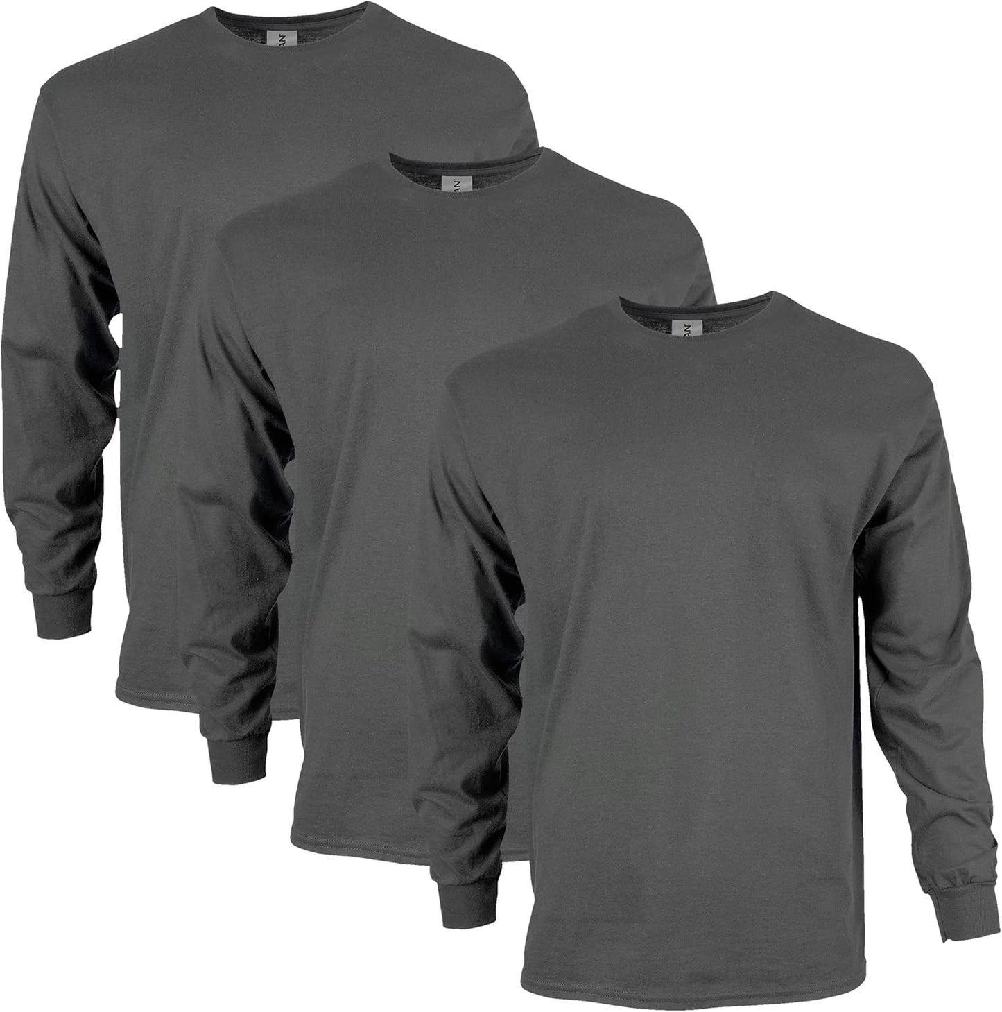 Gildan Adult Ultra Cotton Long Sleeve T-Shirt Multipack Review