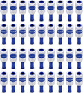 5 in Plastic Stretch Film 36 Pack - Durable 500% Stretch Wrap