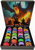 Futhark DND Condition Rings Set - 112 Vibrant Status Markers