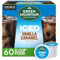 Iced Vanilla Caramel K-Cup Pods 60 Count - Smooth Iced Coffee